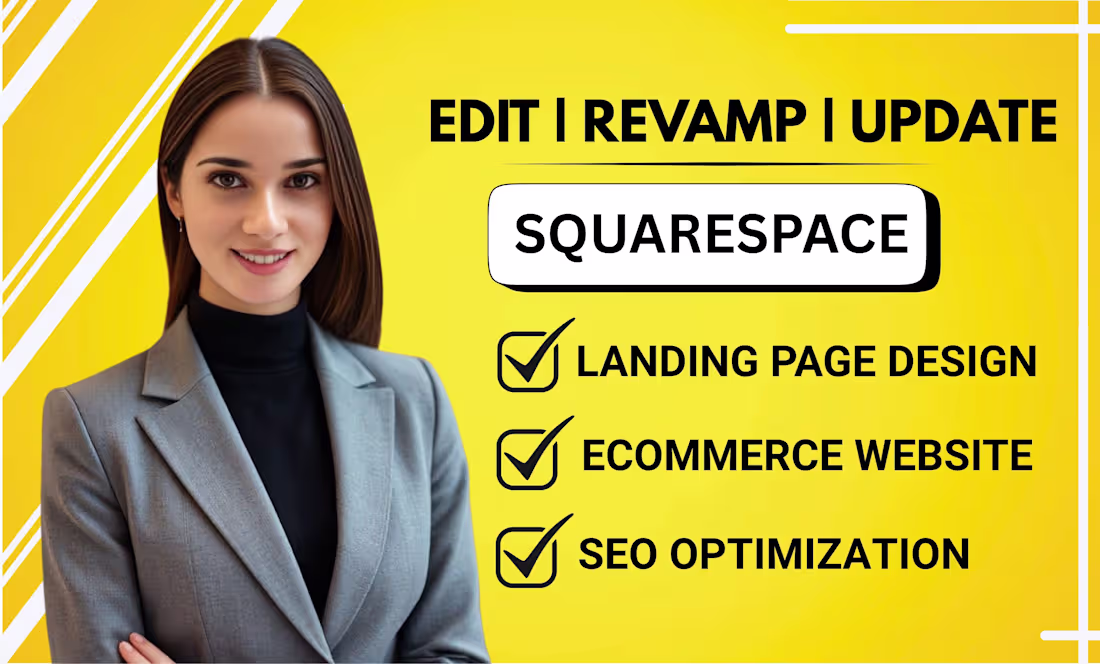 Cover image for Squarespace Website Design | Branding | Logo Design 
