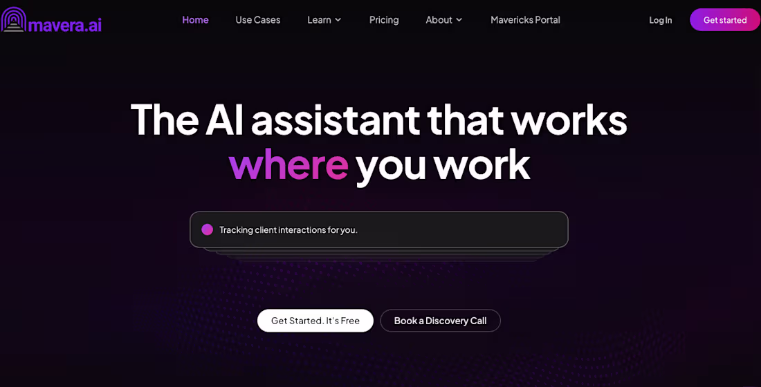 Cover image for Project Experience — Mavera AI