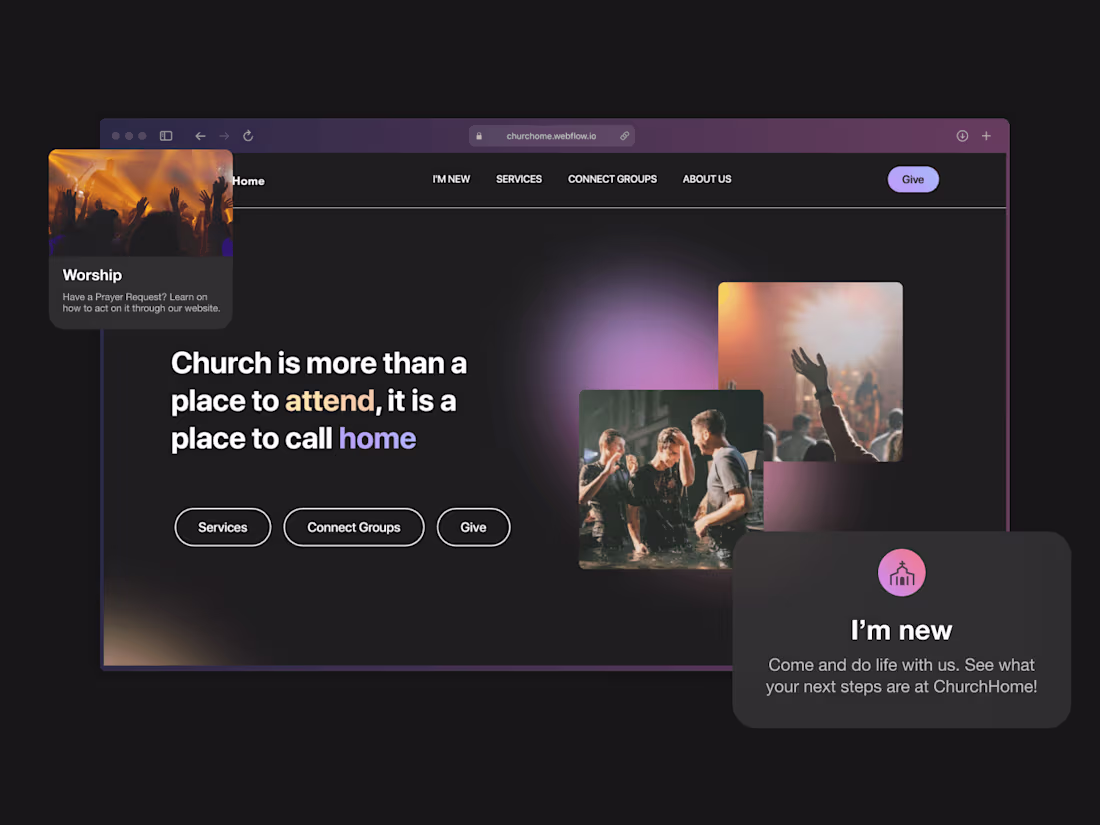 Cover image for ChurchHome | A Place to Belong