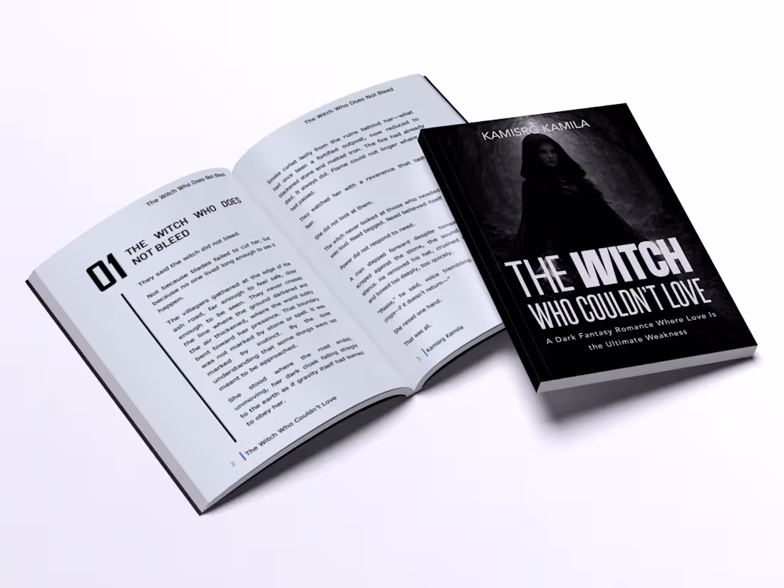 Cover image for Designed and formatted a fiction