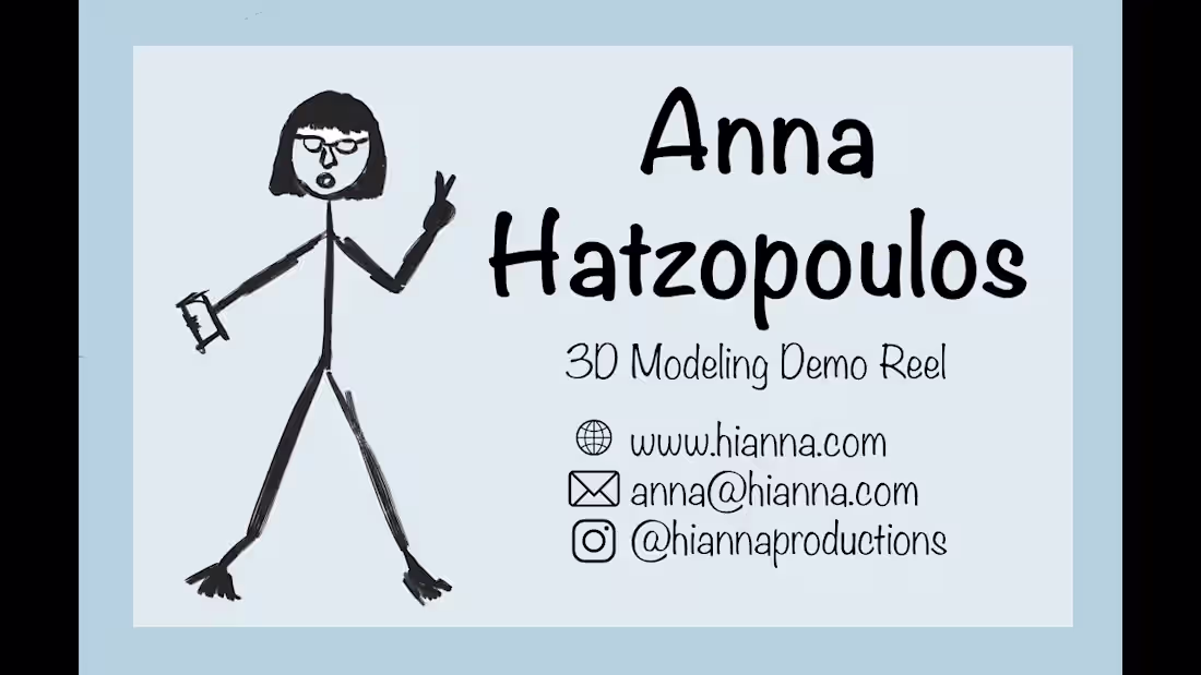 Cover image for Anna Hatzopoulos Demo Reel - YouTube