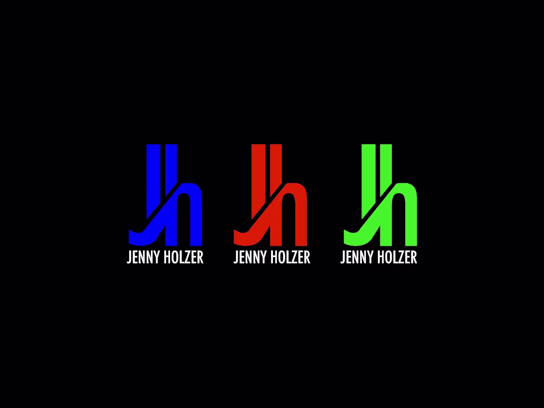Cover image for JENNY HOLZER | LOGO & BRANDING