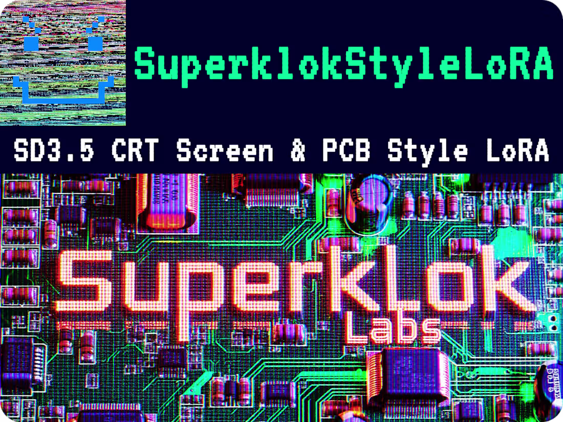 Cover image for I created SuperklokStyleLoRA, the ultimate