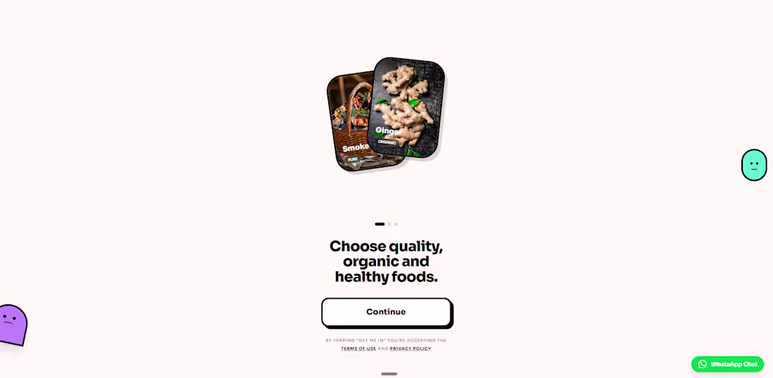 Cover image for Natural and Organic Foods Website