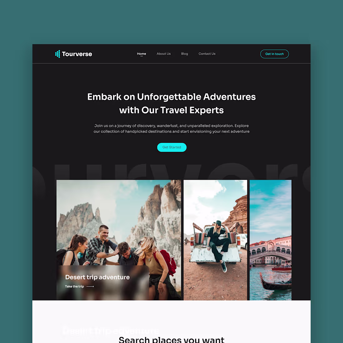 Cover image for Landing page design