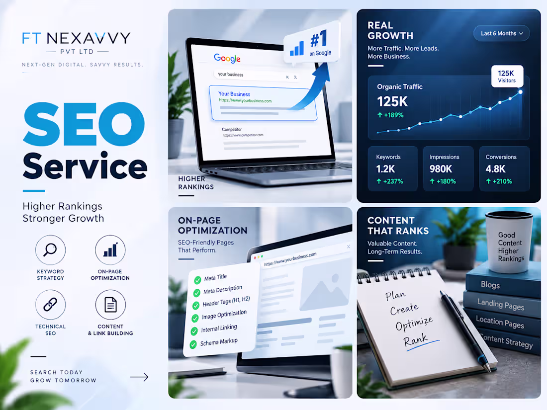 Cover image for SEO & Organic Growth Services