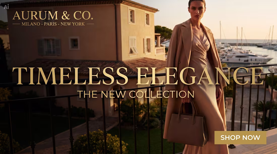 Cover image for Luxury Fashion Advertisement Design
Created a