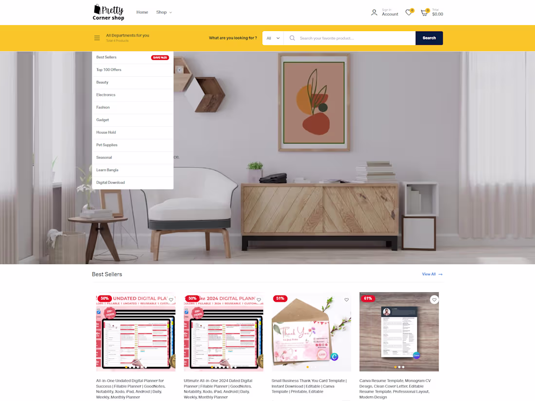 Cover image for Building an E-commerce Website with WordPress, Elementor, and Wo