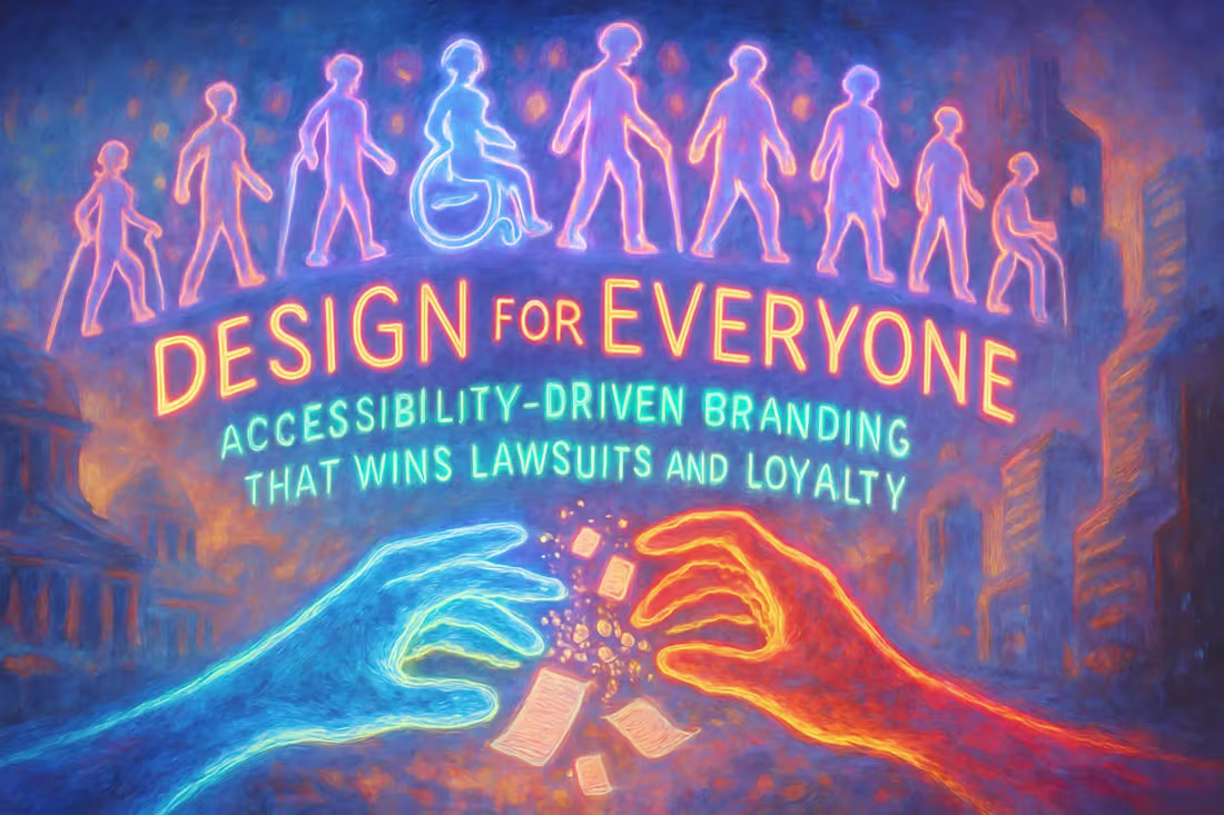 Cover image for Design for Everyone: Accessibility-Driven Branding That Wins Lawsuits and Loyalty