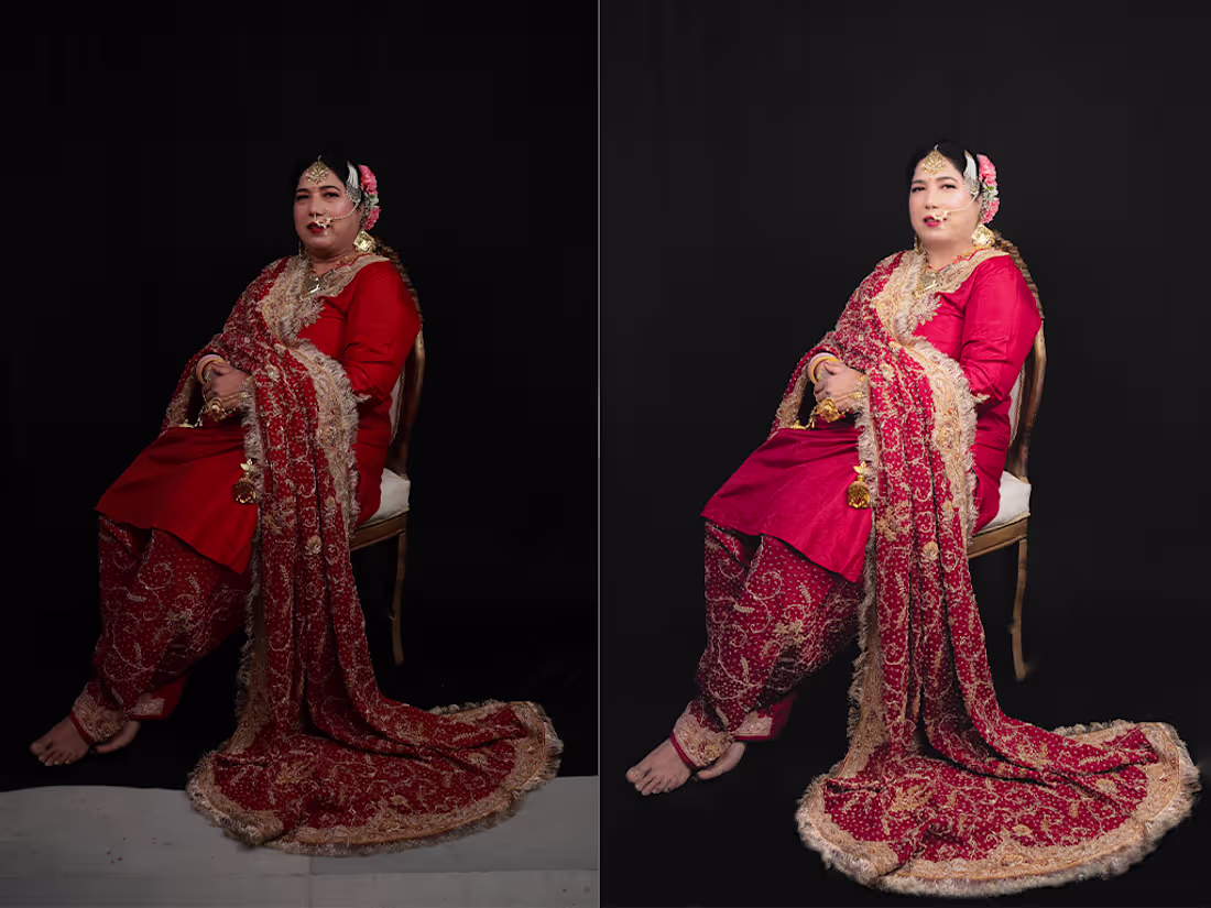 Cover image for A bride photograph . I finished foreground and retouching im...