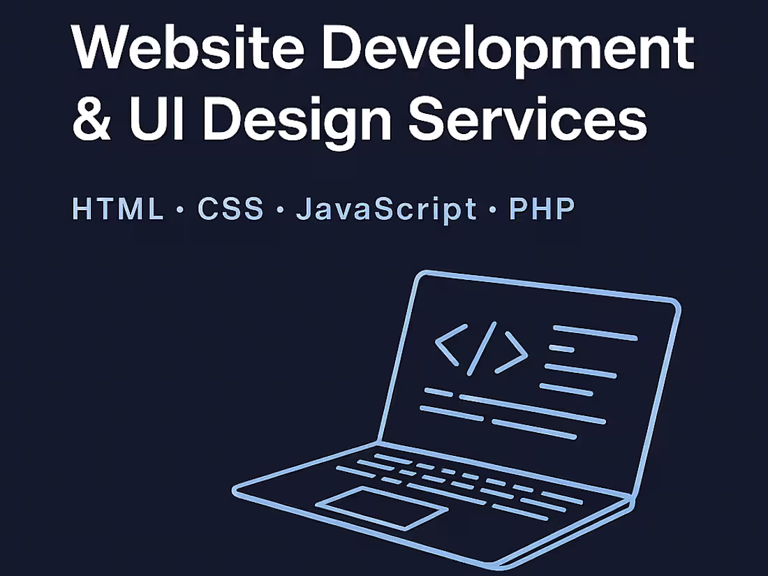 Cover image for Full-Stack Website Development using HTML, CSS & JS