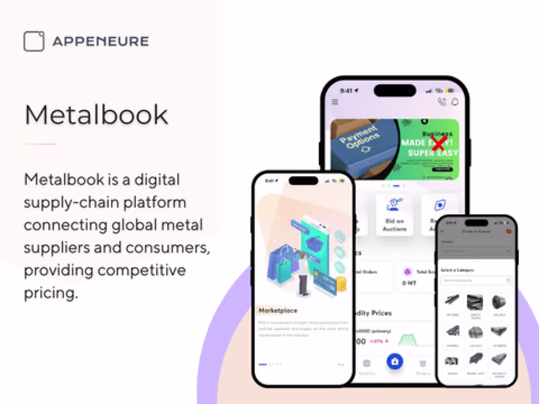 Cover image for Metalbook - Smart Digital Supply-Chain for Metals