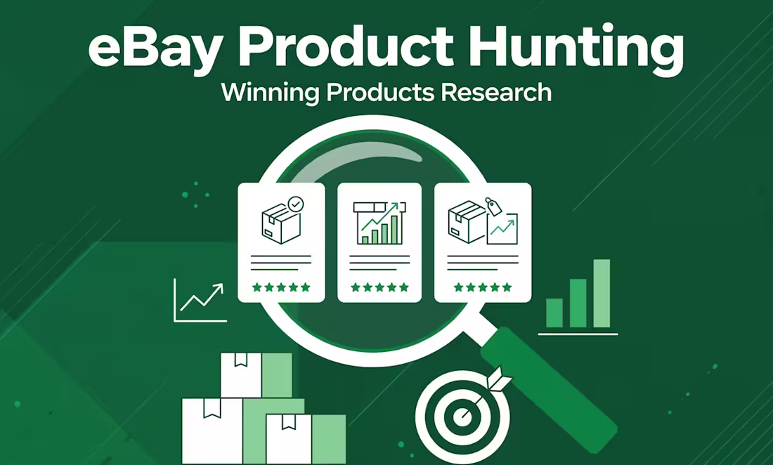 Cover image for eBay Product Hunting — Winning Products Research