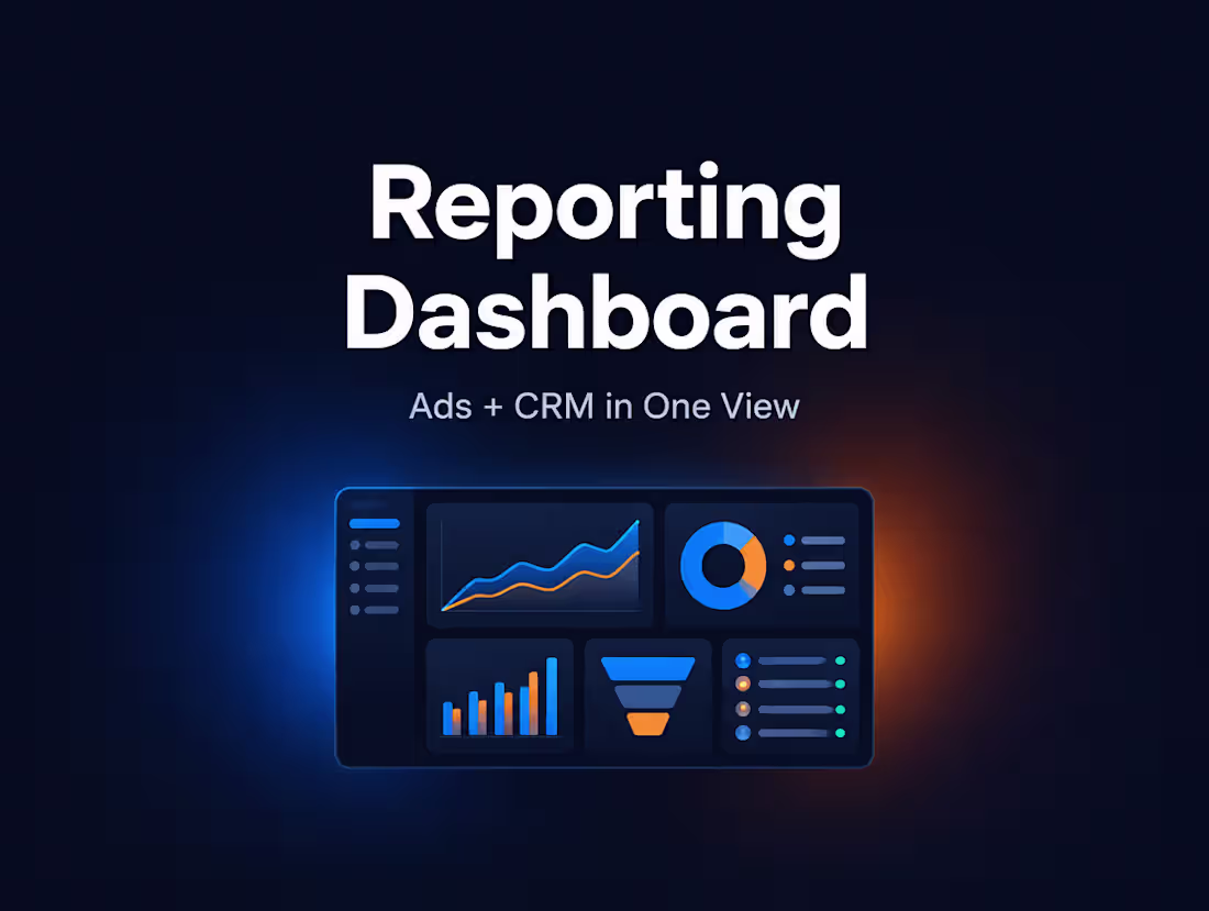 Cover image for Automated Marketing Reporting Dashboard