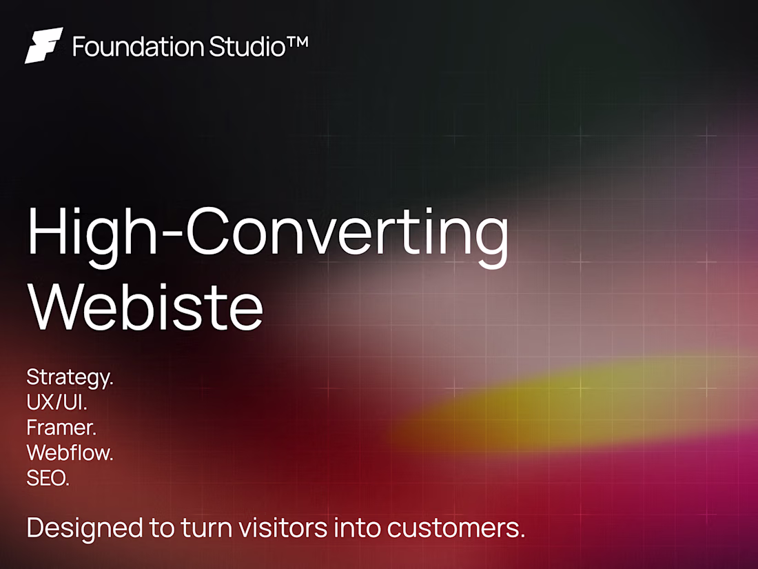Cover image for High-Converting Website (Framer or Webflow)
