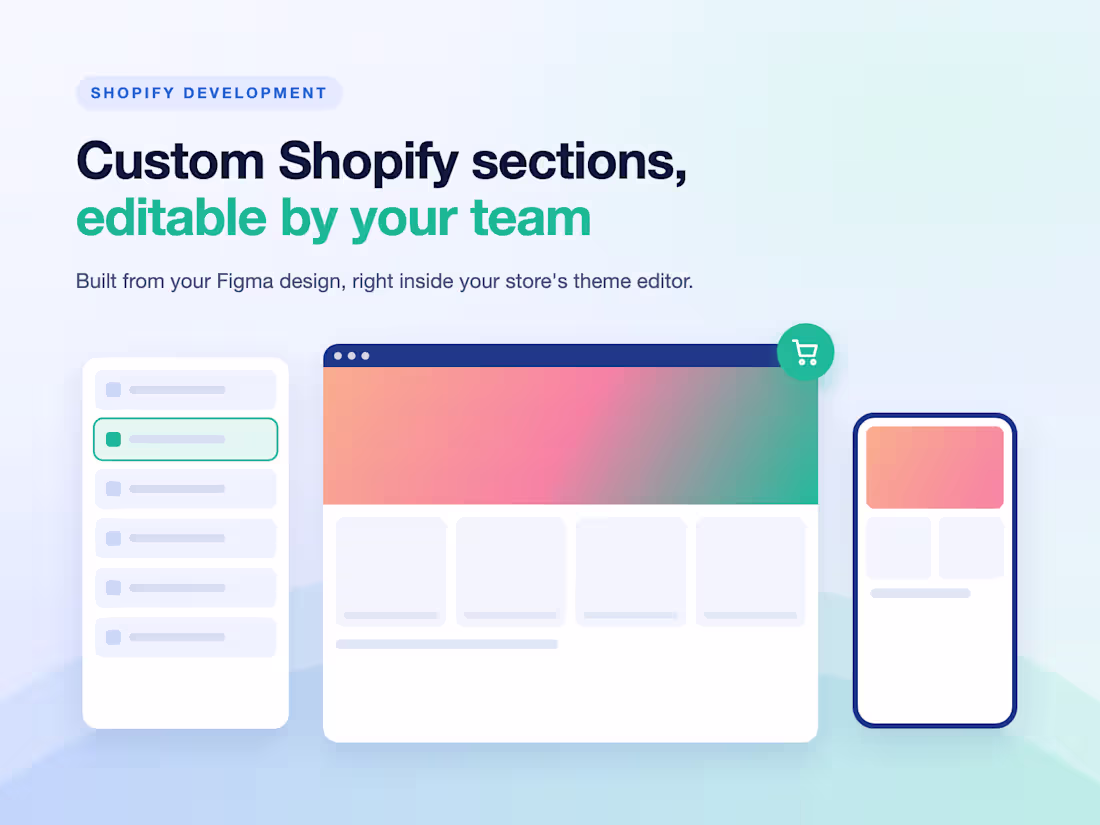 Cover image for Custom Shopify Store Development, Figma to Theme
