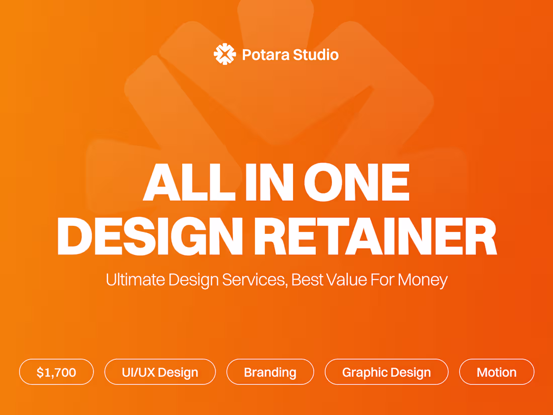 Cover image for All In One Design Retainer [Monthly]