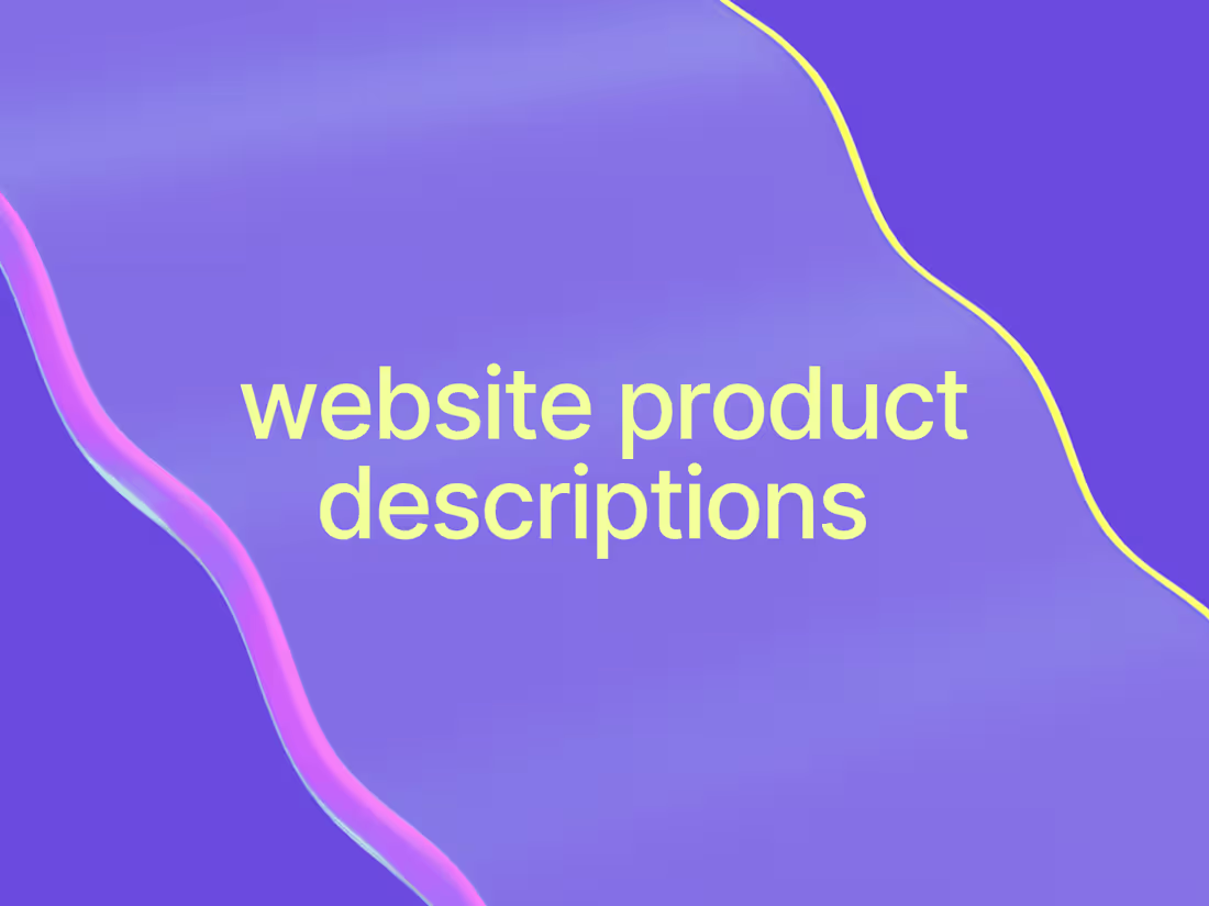 Cover image for Copywriting product descriptions for beauty trade website 