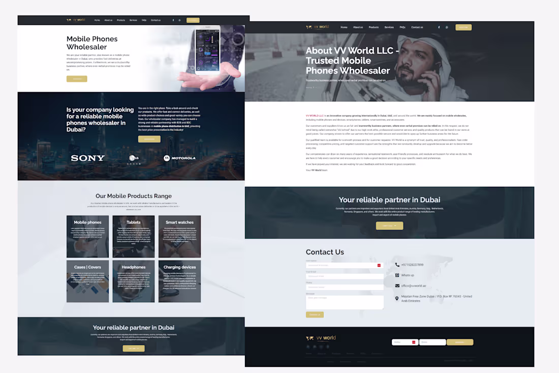 Cover image for Building Trust: VV World's Web Design Story