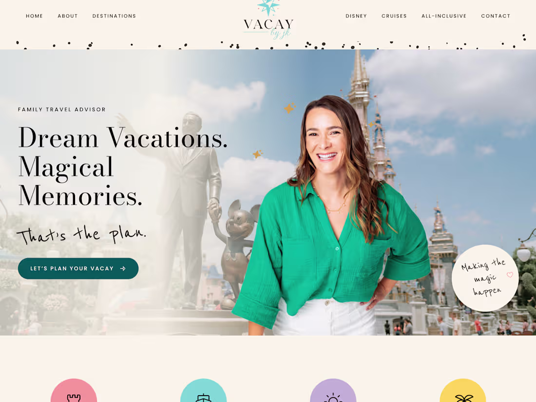 Cover image for Vacay by JK — Disney Vacation Planning with Jessica