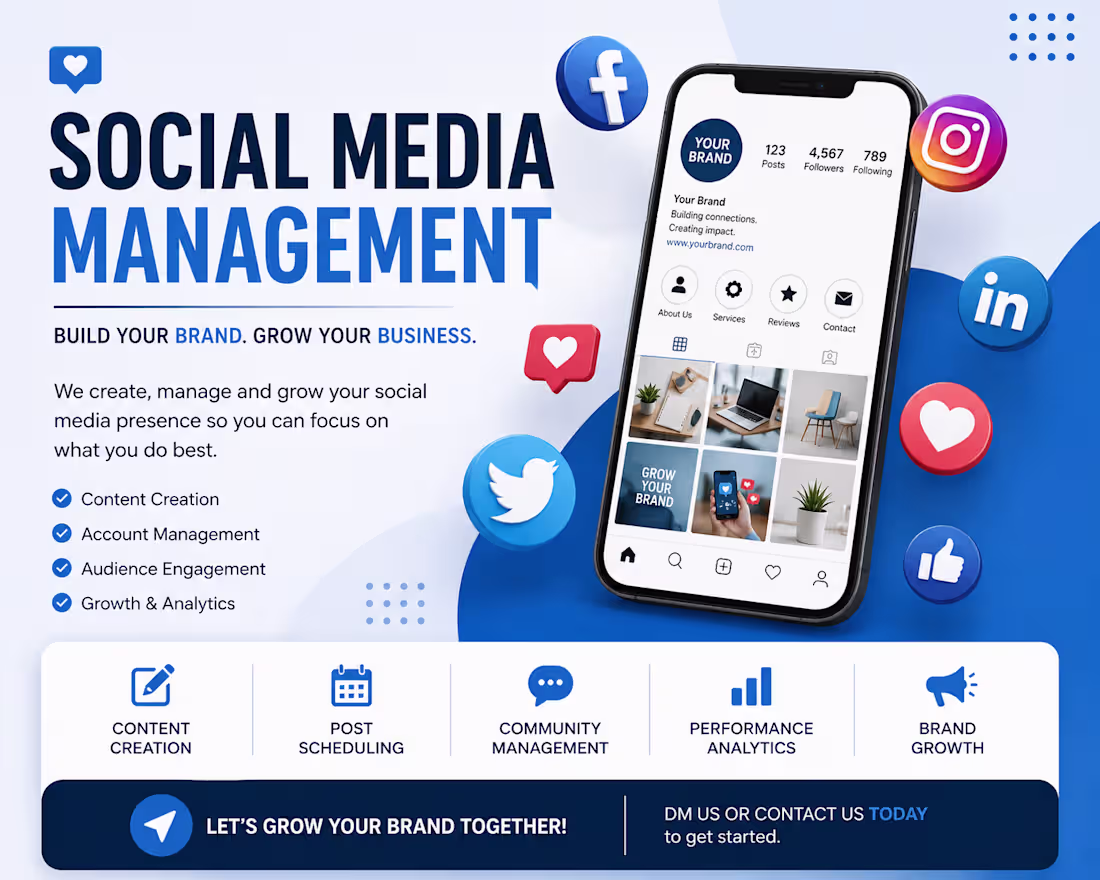 Cover image for I will promote your social media account to growth engagement 