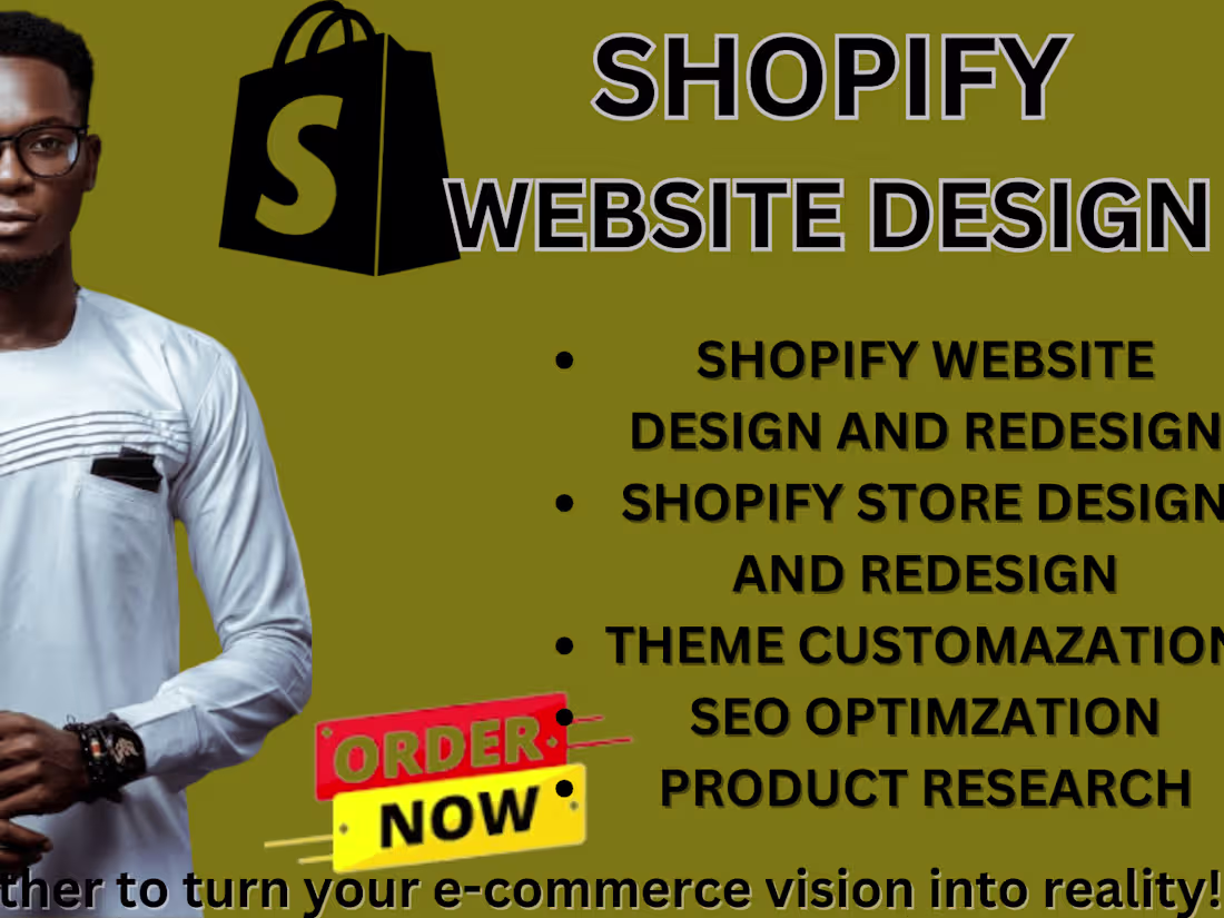 Cover image for I WILL DESIGN YOUR WEBSITE