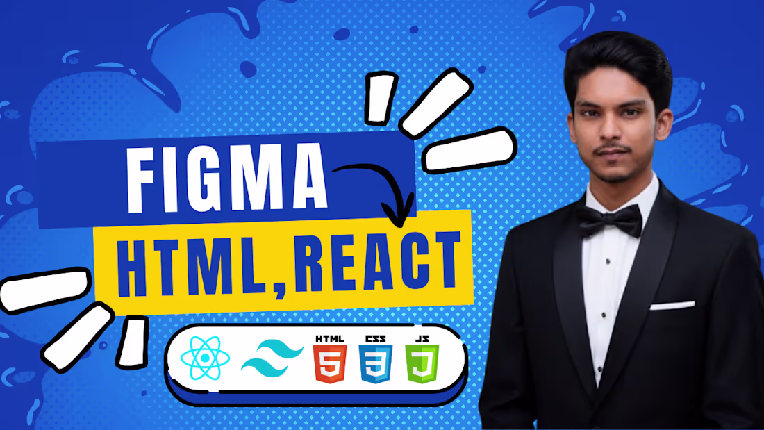 Cover image for I build pixel perfect React landing pages from Figma