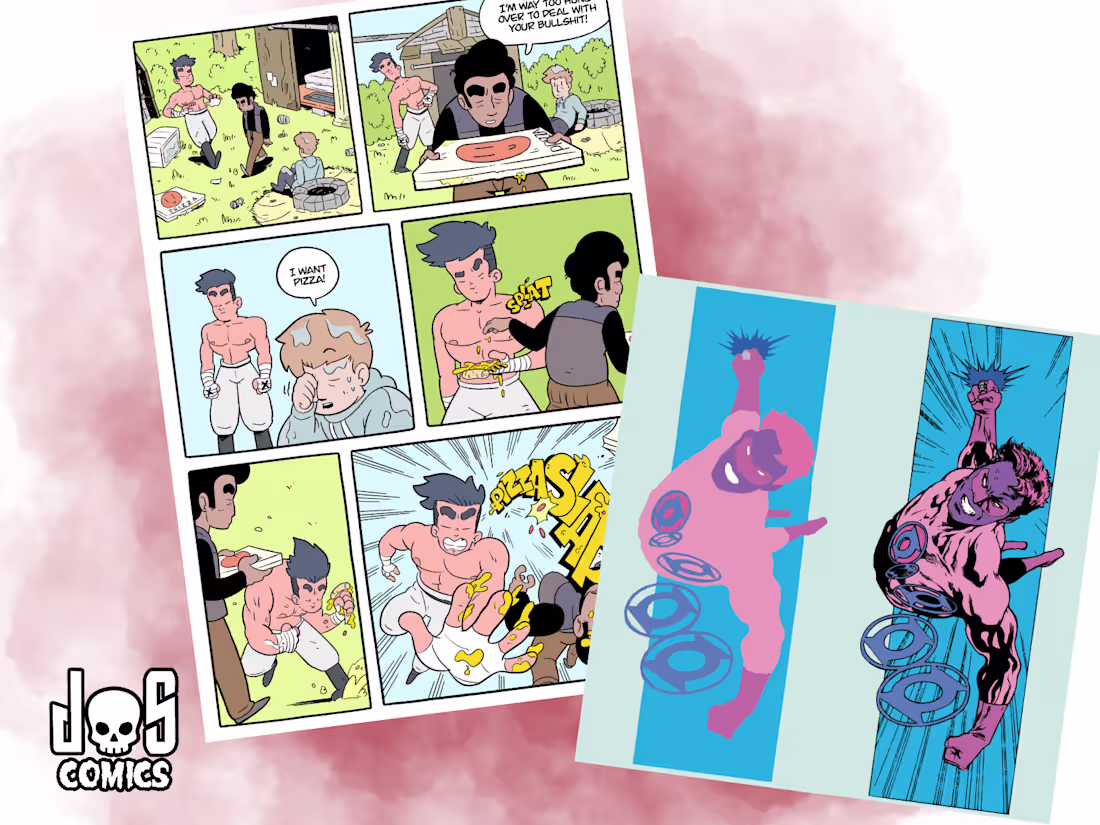 Cover image for Comic Page Flatting / Flat Colouring (Coloring)