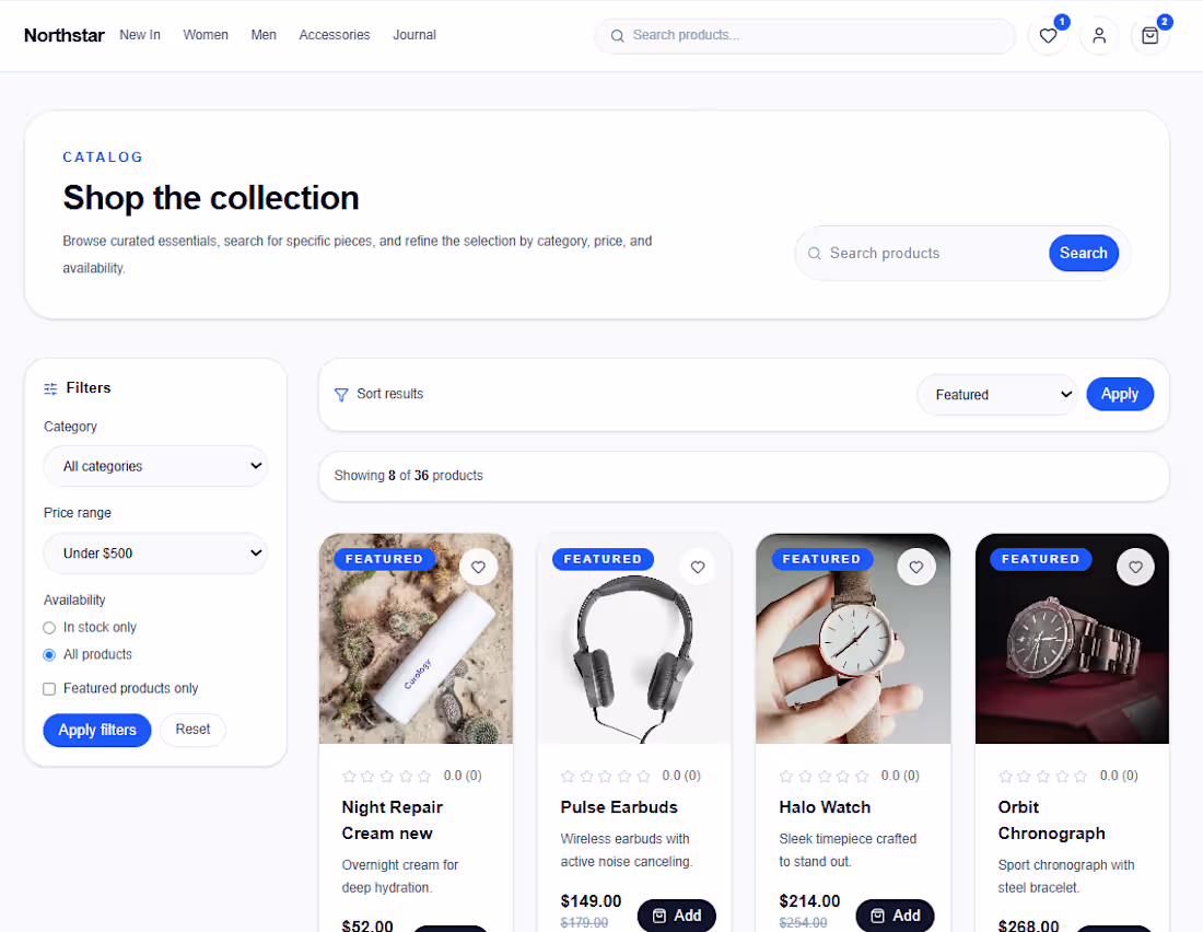 Cover image for Developed a production-ready eCommerce boilerplate