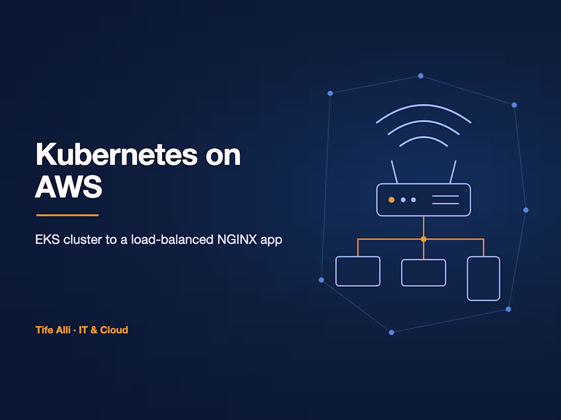 Cover image for Kubernetes on AWS: a managed