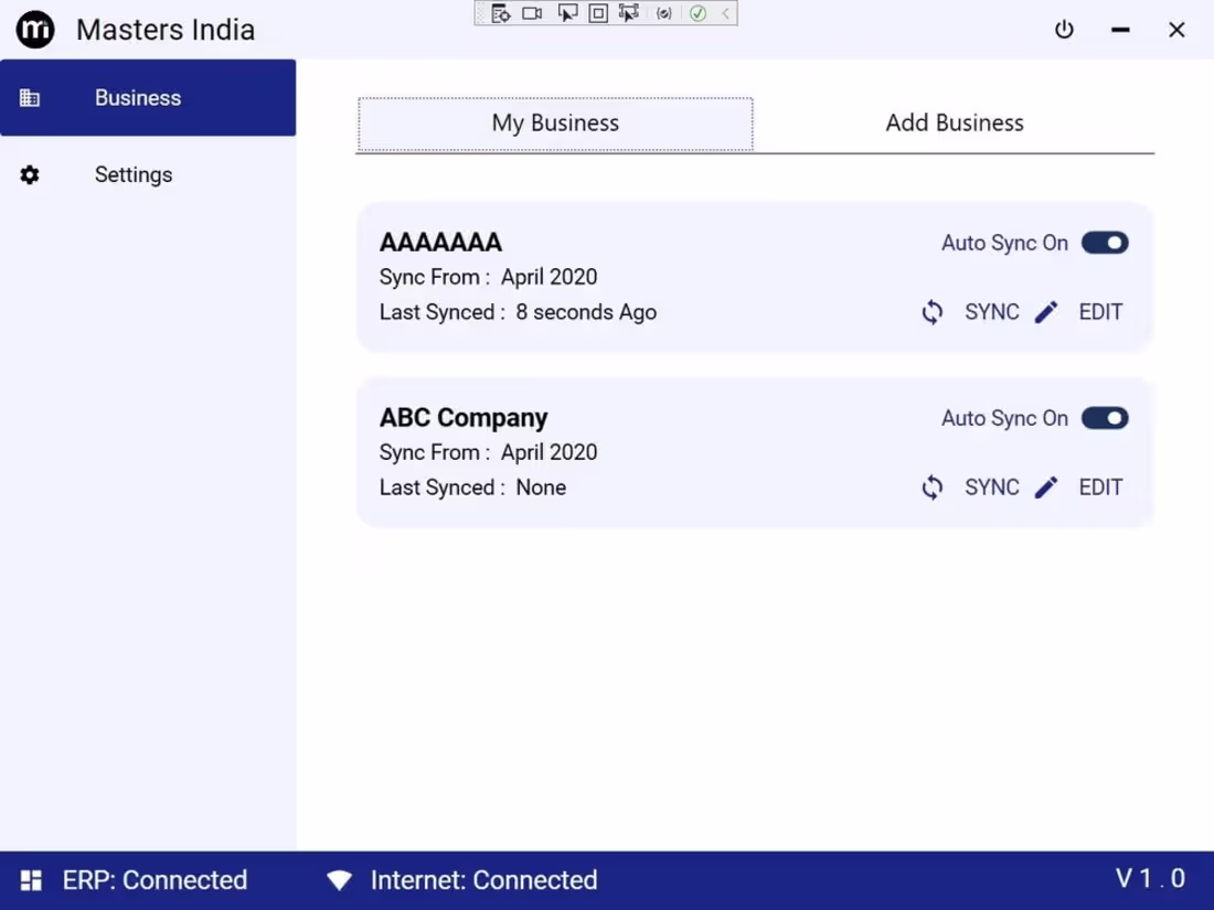 Cover image for Tally Connector Desktop App