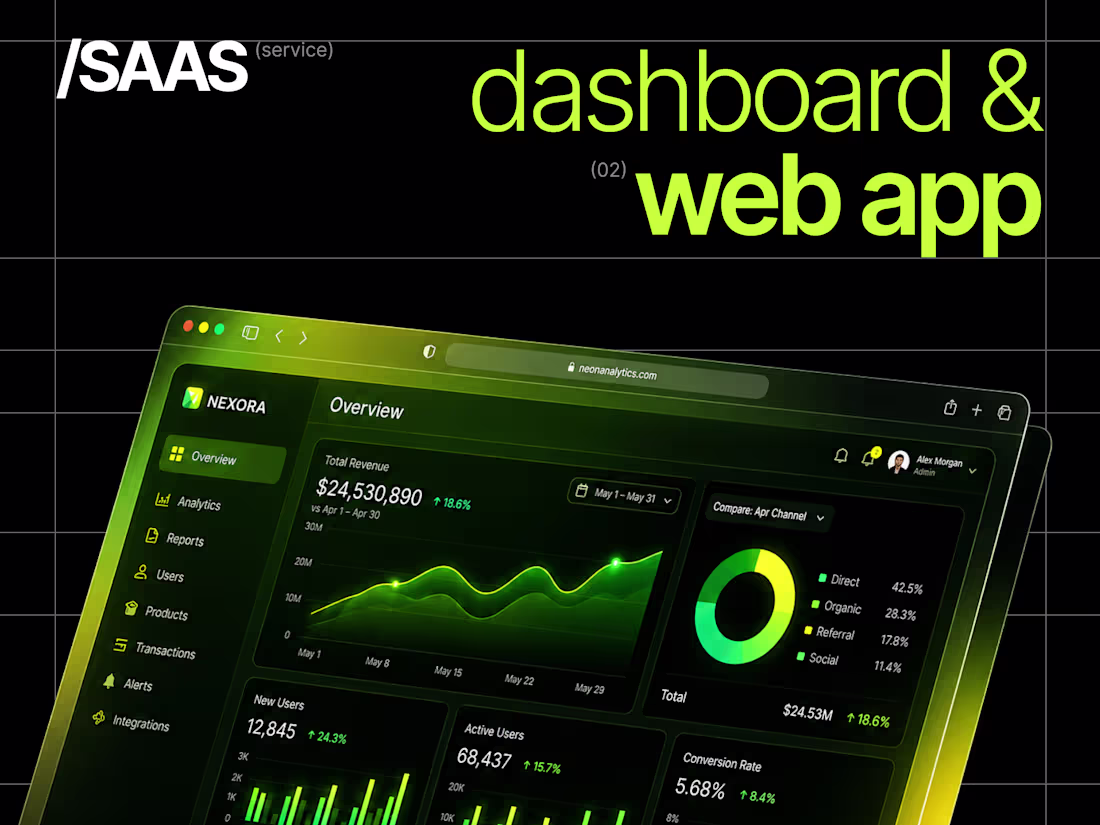 Cover image for SaaS Landing Page Design for Startups