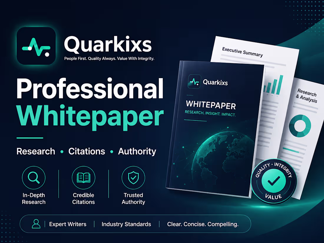 Cover image for Professional Whitepaper Report