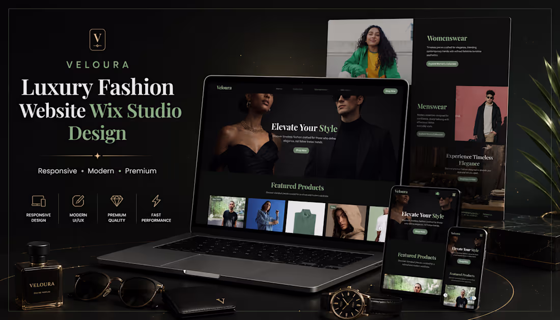 Cover image for Modern & Responsive Fashion Online