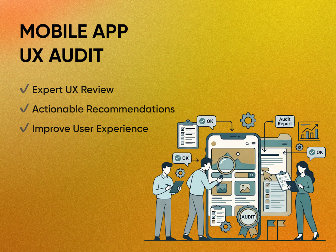Cover image for A professional mobile app UX audit with actionable improvements