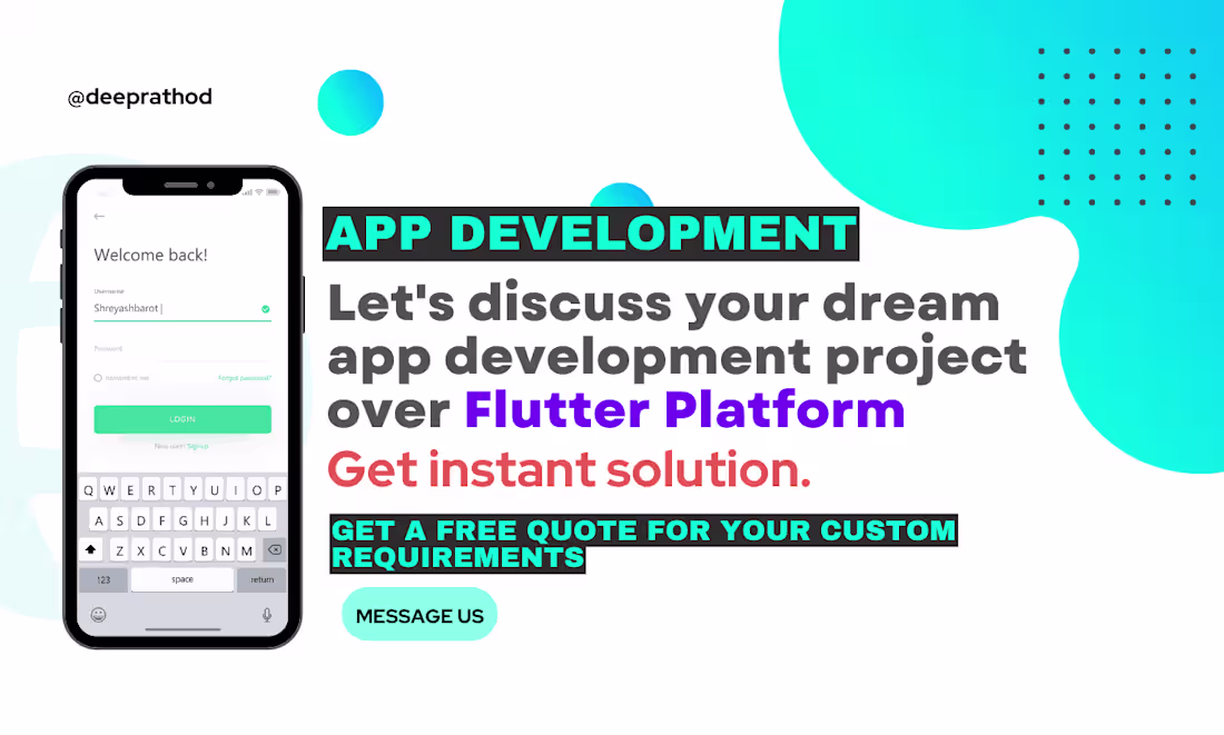 Cover image for Deliver Exceptional iOS and Android app over Flutter