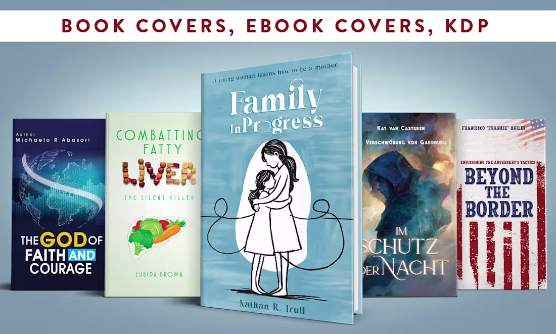 Cover image for Book Cover | Ebook Cover | Kdp | Audio Book Cover