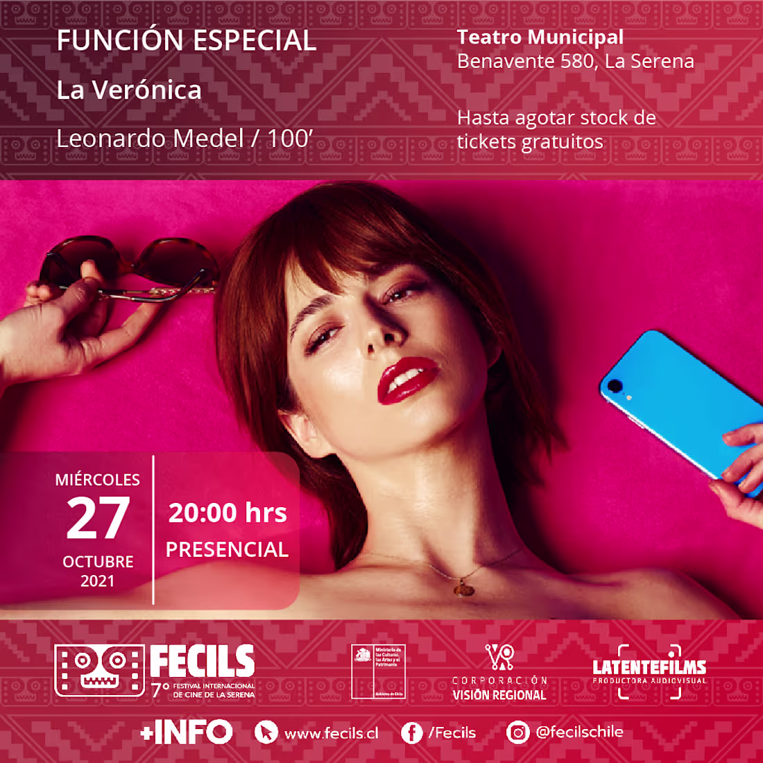 Cover image for At the La Serena International Film Festival (FECILS), I was...