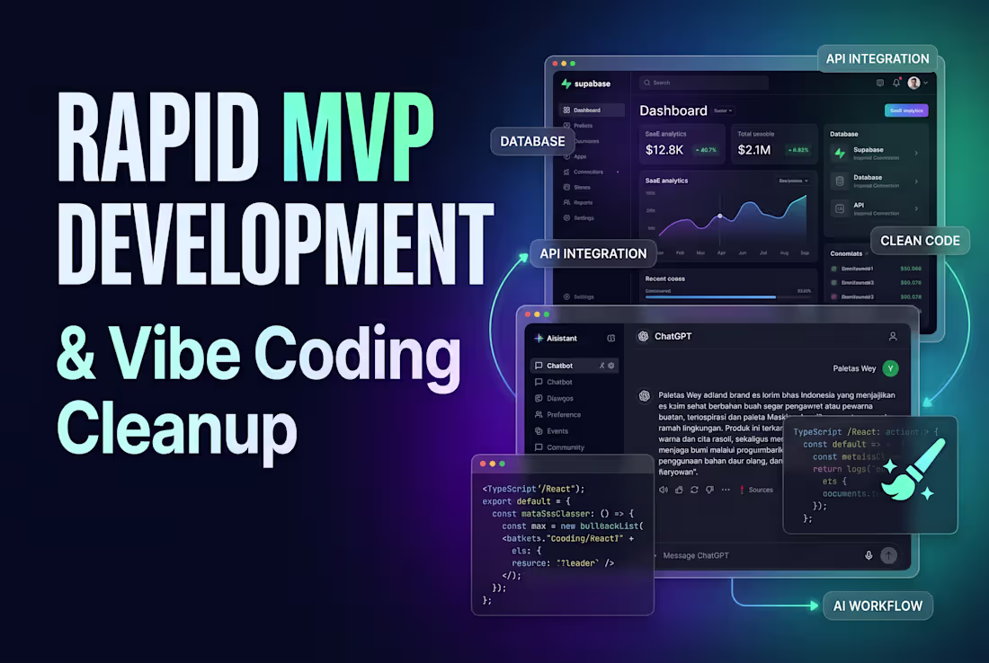 Cover image for Rapid MVP Development & "Vibe Coding" Rescue