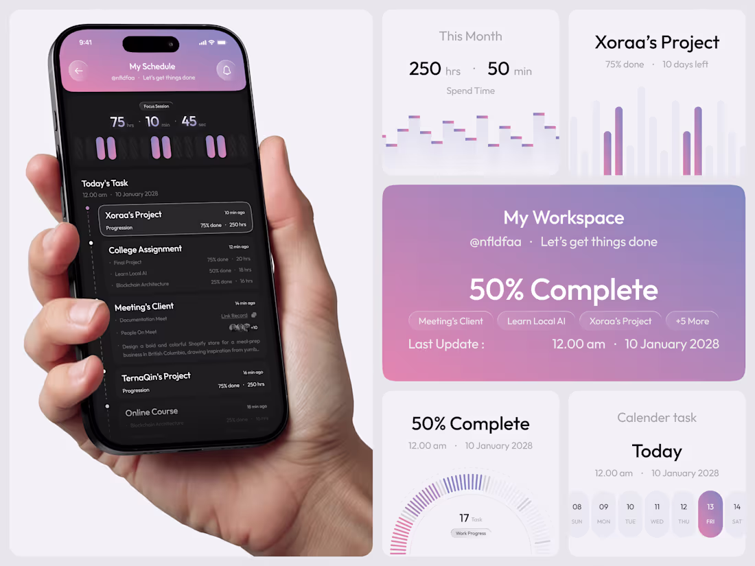 Cover image for Garapan - Work Schedule Mobile App