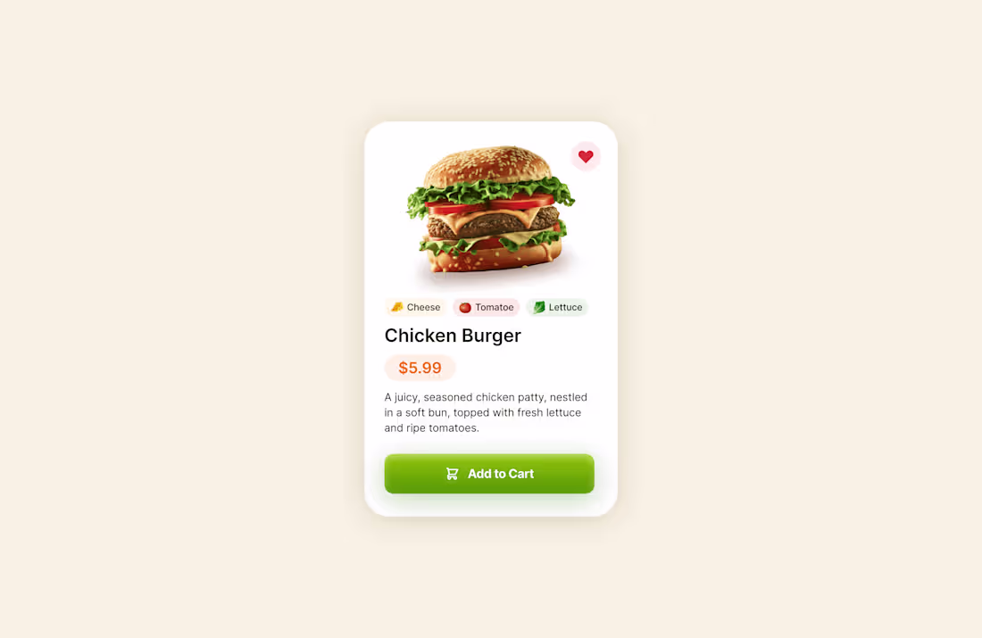 Cover image for Product Card UI Design