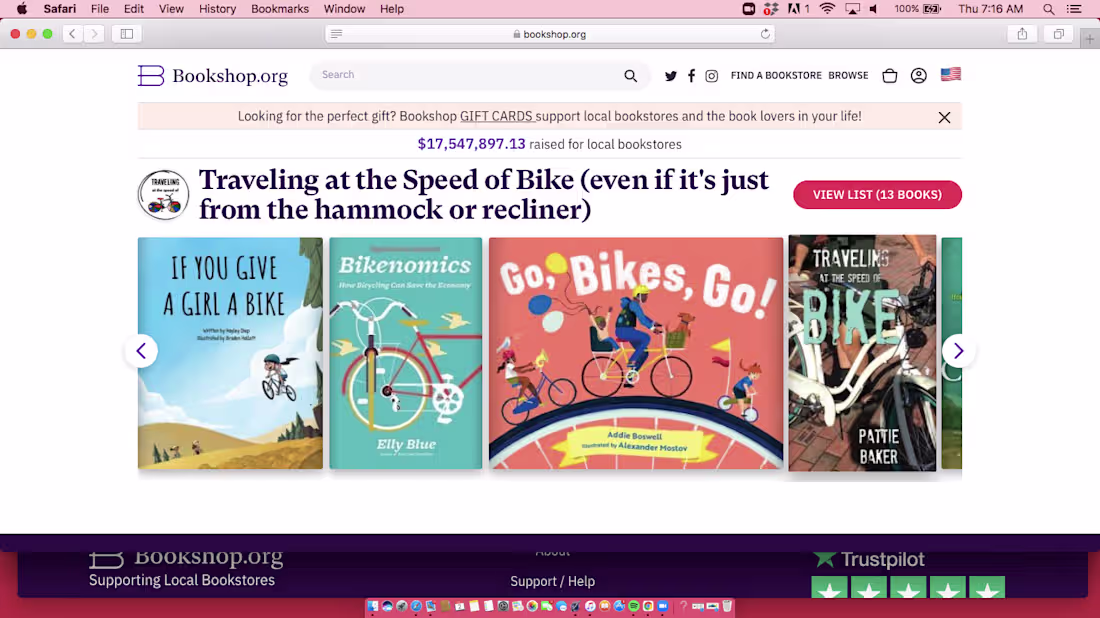 Cover image for Only Bike Bookshop in the World!
