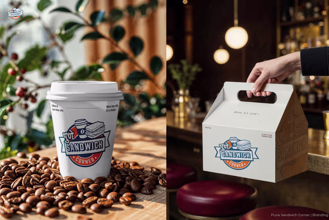 Cover image for Completed some mockups for this amazing cafe: