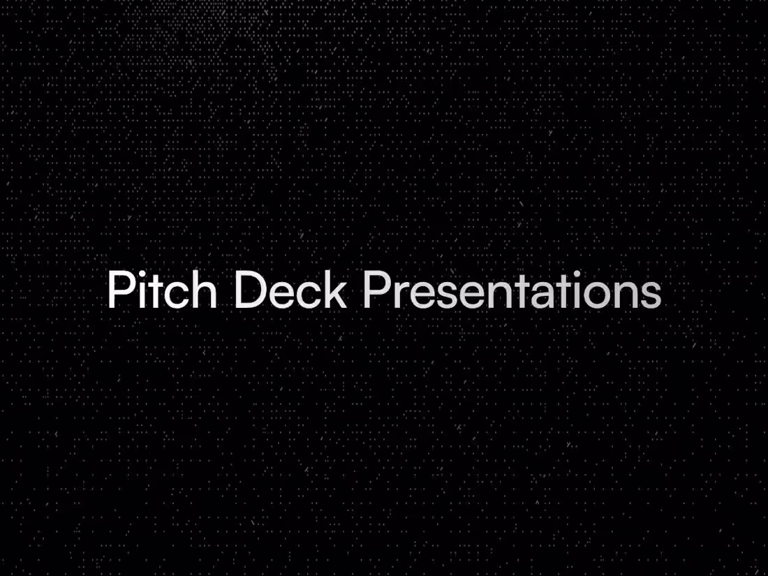 Cover image for Minimalistic Pitch Deck Design: Fast & Clear