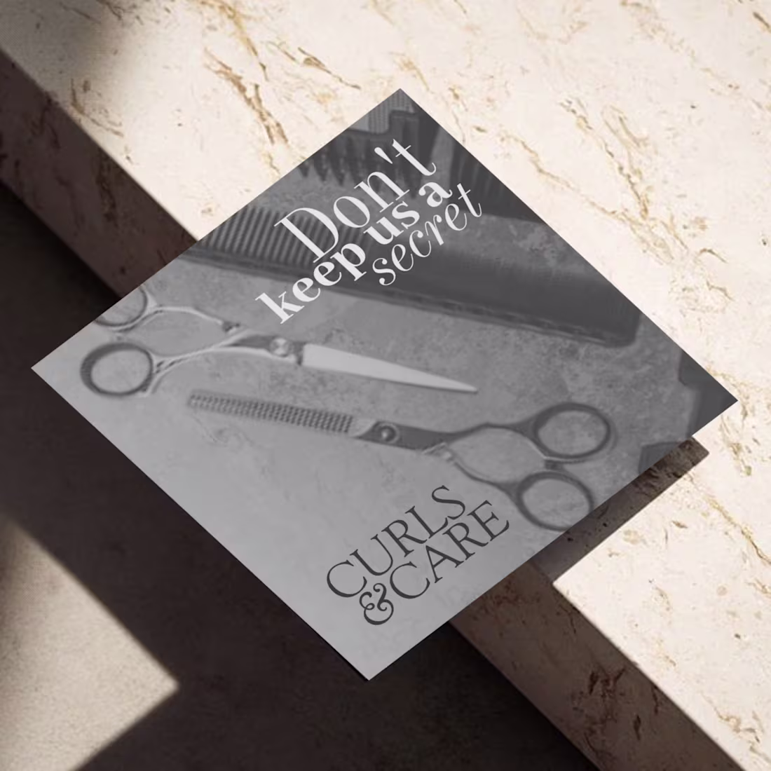 Cover image for Marketing project design concept for