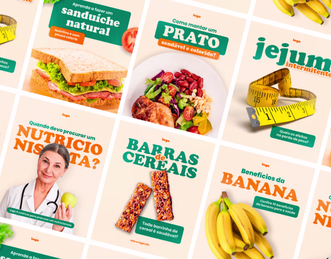 Cover image for Nutritionist✦ Social Media Design :: Behance