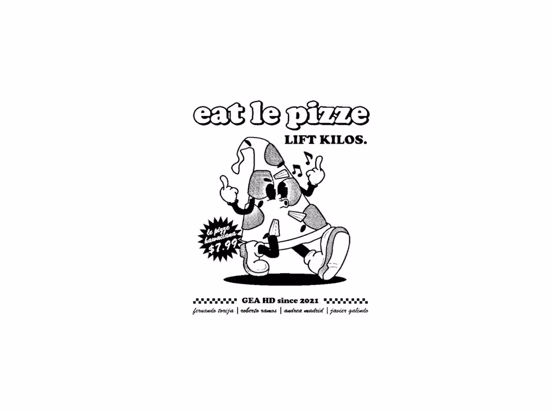 Cover image for T-SHIRT DESIGN | LE PIZZE