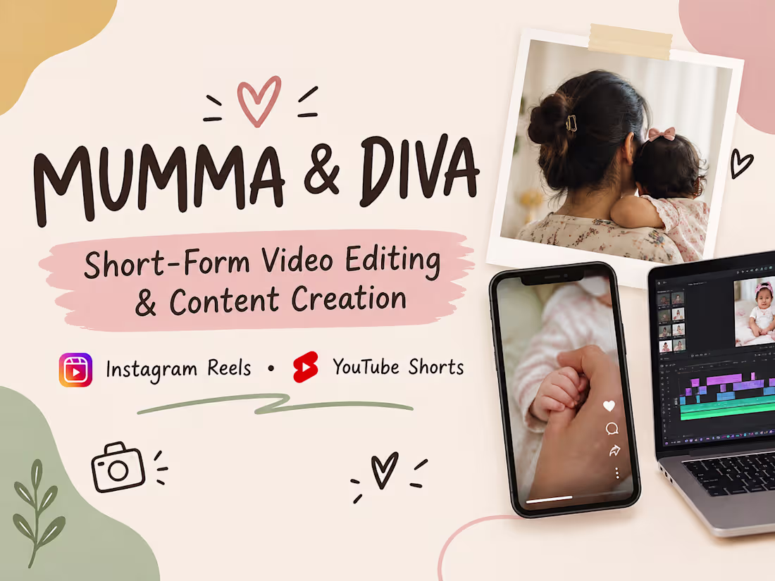 Cover image for Instagram Reels & YouTube Shorts Video Editing