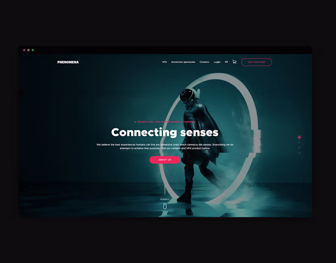 Cover image for Phenomena UX/UI Design