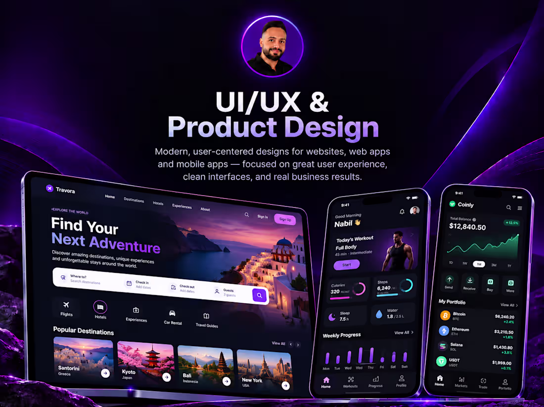 Cover image for UI/UX & Product Design